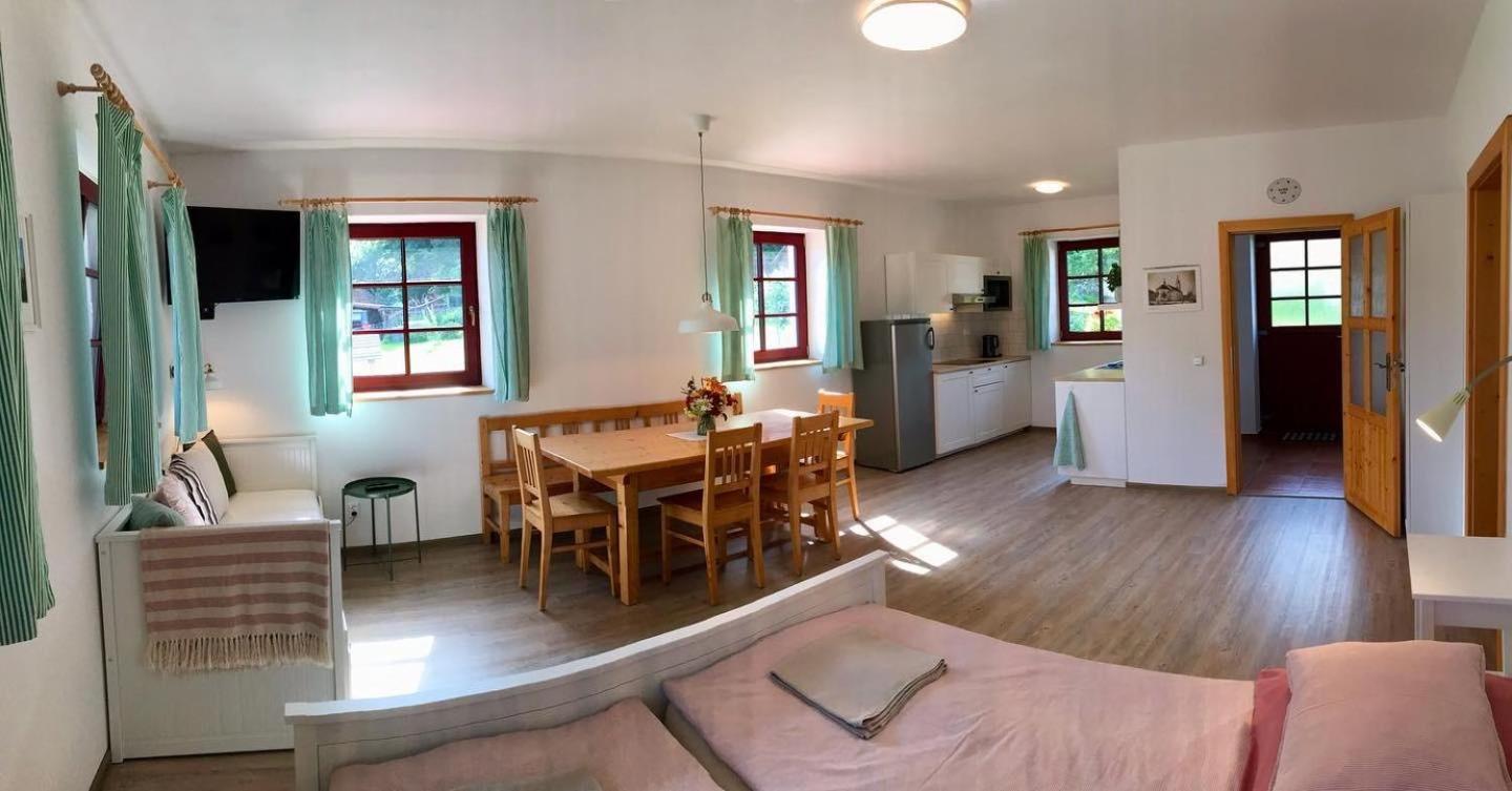 Ubytovani Praschlhaus Horní Planá Dış mekan fotoğraf